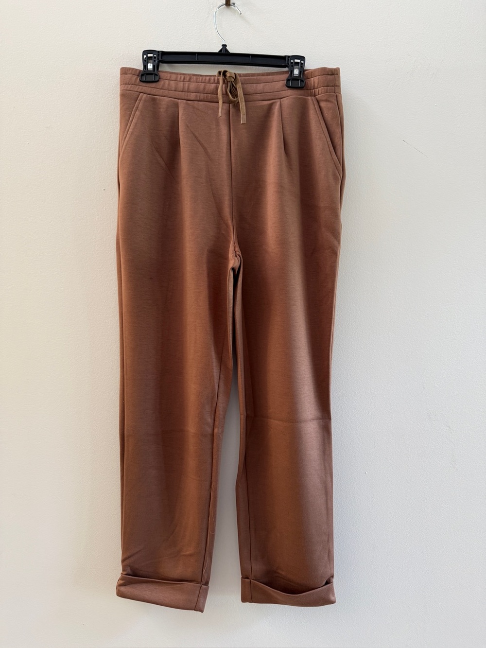 New ACEGOLFS Women's Drawstring Cuff Pants Size Large